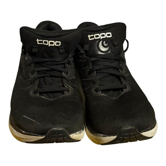 Topo Athletic Phantom 2 Black Running Shoes Men's Size 10 Cushioned Zipfoam - Picture 3 of 8